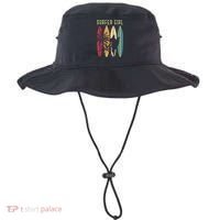 Surfer Surfboard Surfing Wo Surf Ocean Surfing Bucket Hat thumb 0