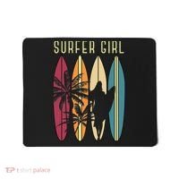 Surfer Surfboard Surfing Wo Surf Ocean Surfing Mousepad thumb 0