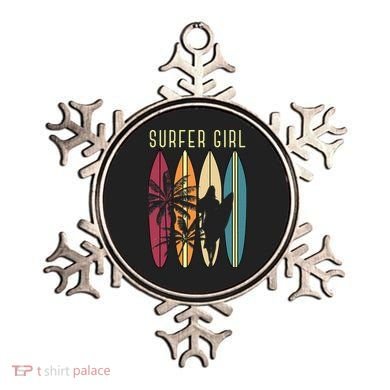 Surfer Surfboard Surfing Wo Surf Ocean Surfing Ornament