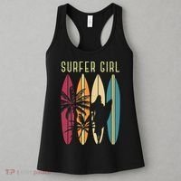 Surfer Surfboard Surfing Wo Surf Ocean Surfing Women's Tank Top thumb 3