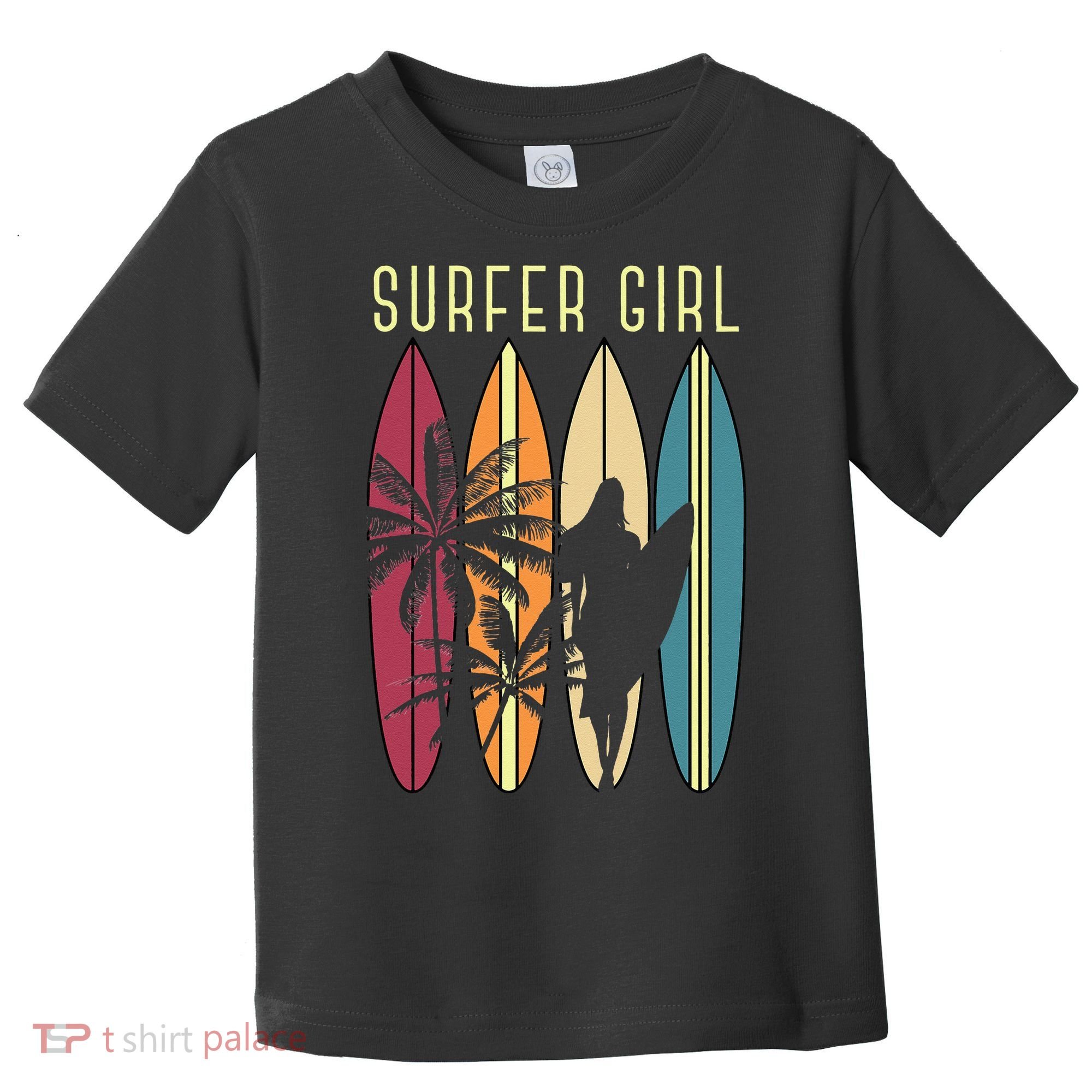 Surfer Surfboard Surfing Wo Surf Ocean Surfing Toddler T-Shirt