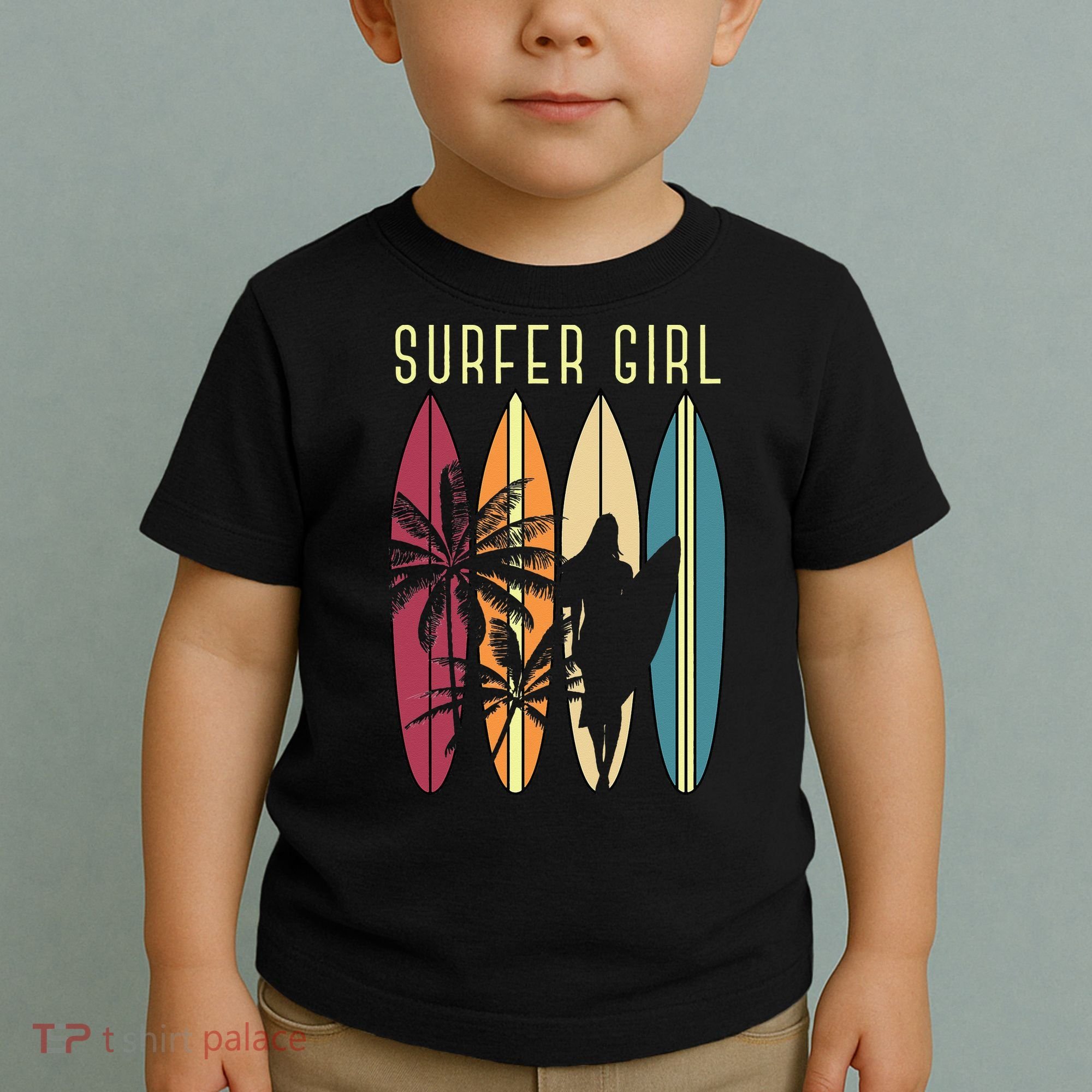 Surfer Surfboard Surfing Wo Surf Ocean Surfing Toddler T-Shirt