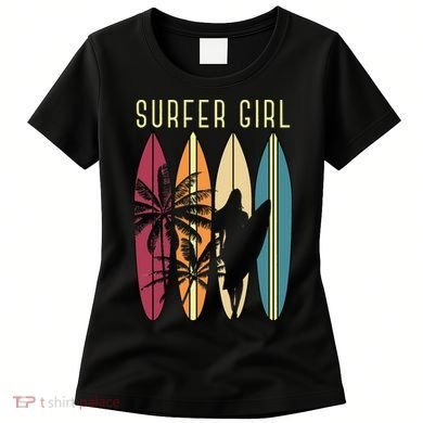 Surfer Surfboard Surfing Wo Surf Ocean Surfing Women's T-Shirt