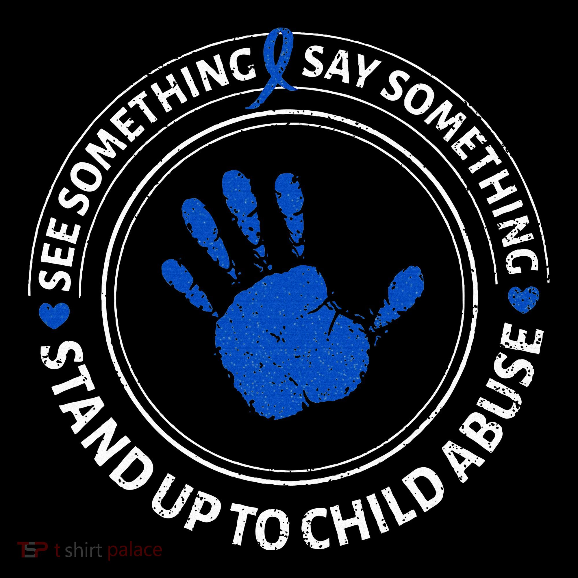 See Something Say Something Child Abuse Awareness Ribbon Women's Hoodie