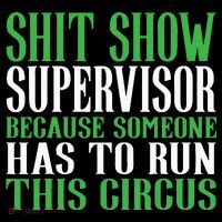 Shitshow Supervisor Shit Show Supervisor T-Shirt thumb 7