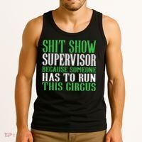 Shitshow Supervisor Shit Show Supervisor Tank Top thumb 3