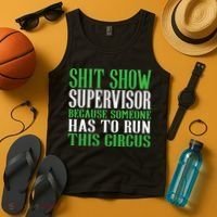 Shitshow Supervisor Shit Show Supervisor Tank Top thumb 4