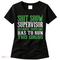 Shitshow Supervisor Shit Show Supervisor Women's T-Shirt thumb 0