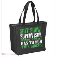 Shitshow Supervisor Shit Show Supervisor Tote Bag thumb 2