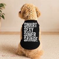Smart Sexy Sober Savage Doggie Tank thumb 2