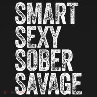 Smart Sexy Sober Savage Doggie Tank thumb 4