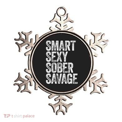 Smart Sexy Sober Savage Ornament