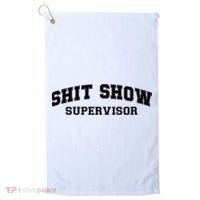 Shit Show Supervisor Golf Towel thumb 0