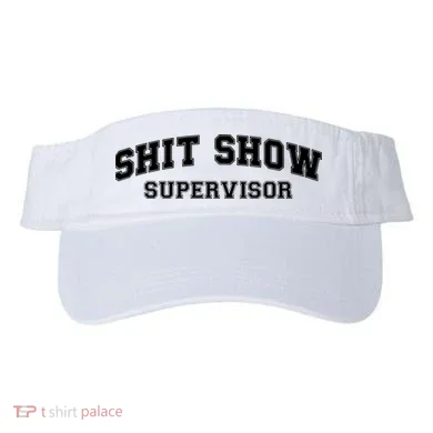 Shit Show Supervisor Visor
