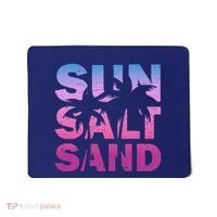 Sun Salt Sand Funny Palm Sun Retro Beach Summer Mousepad thumb 0