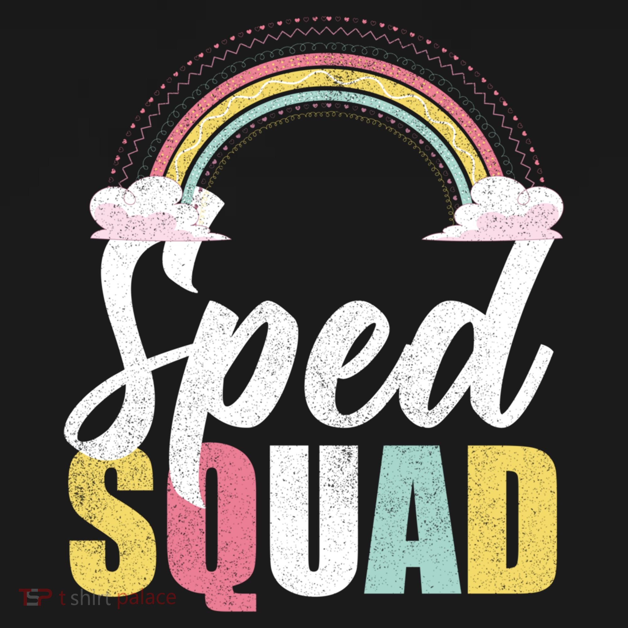 Sped Squad Sped Teacher Rainbow Special Education Teacher Gift Backpack