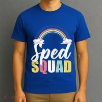 Sped Squad Sped Teacher Rainbow Special Education Teacher Gift T-Shirt thumb 3
