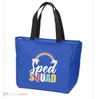 Sped Squad Sped Teacher Rainbow Special Education Teacher Gift Tote Bag thumb 3