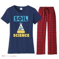Soil Science Women's Flannel Pajama Set thumb 0