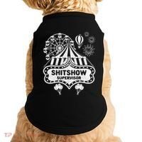 Shit Show Supervisor Funny Boss Ager Teacher And Mom Cool Gift Doggie Tank thumb 0