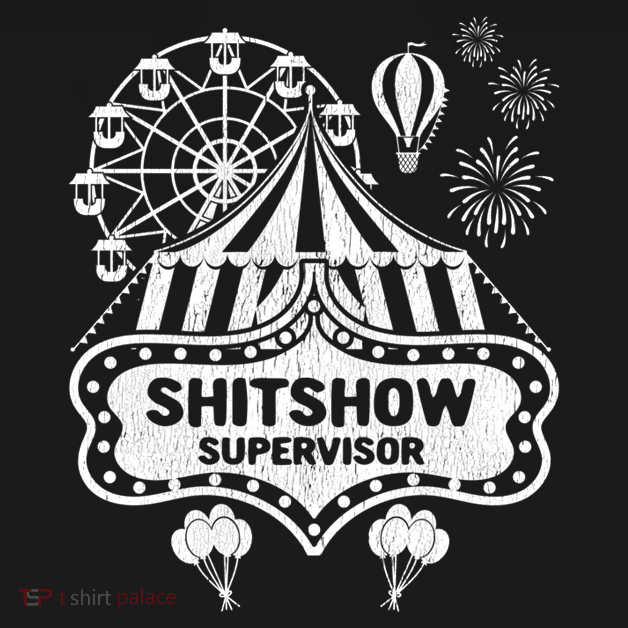Shit Show Supervisor Funny Boss Ager Teacher And Mom Cool Gift Women's Hoodie