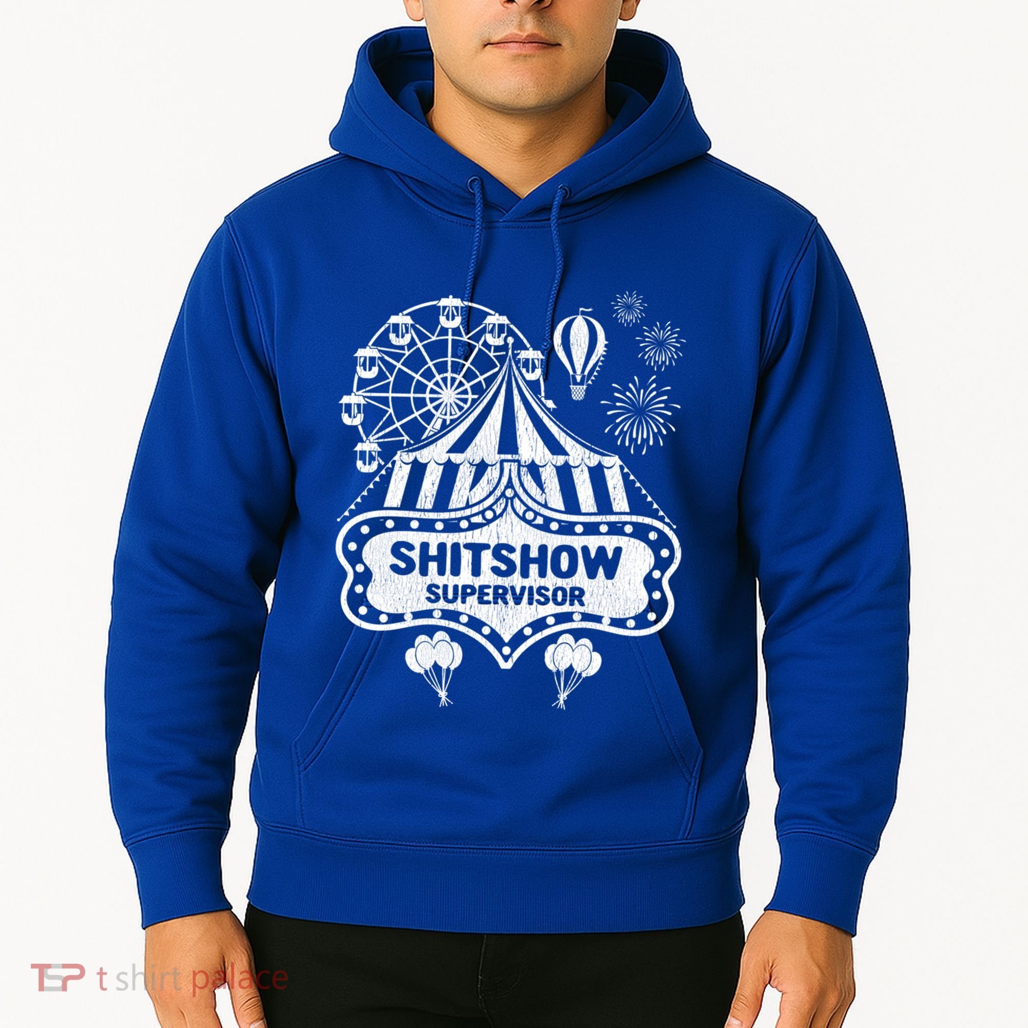 Shit Show Supervisor Funny Boss Ager Teacher And Mom Cool Gift Hoodie