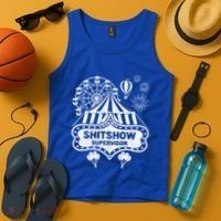 Shit Show Supervisor Funny Boss Ager Teacher And Mom Cool Gift Tank Top thumb 4