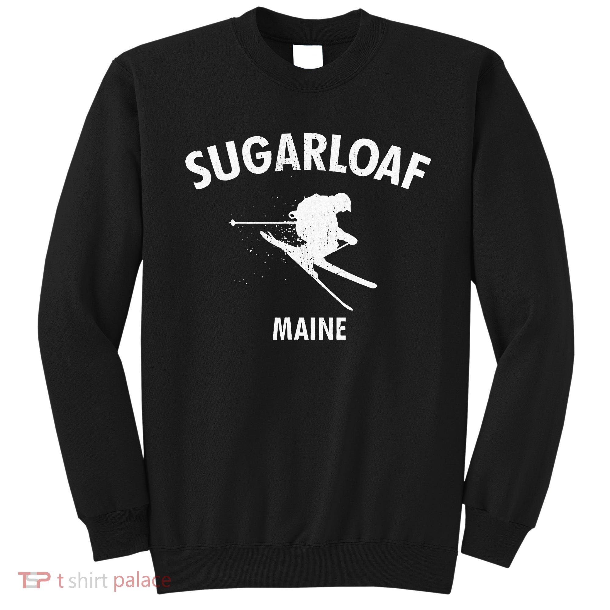 Sugarloaf Skiing Ski Maine Gift Sweatshirt