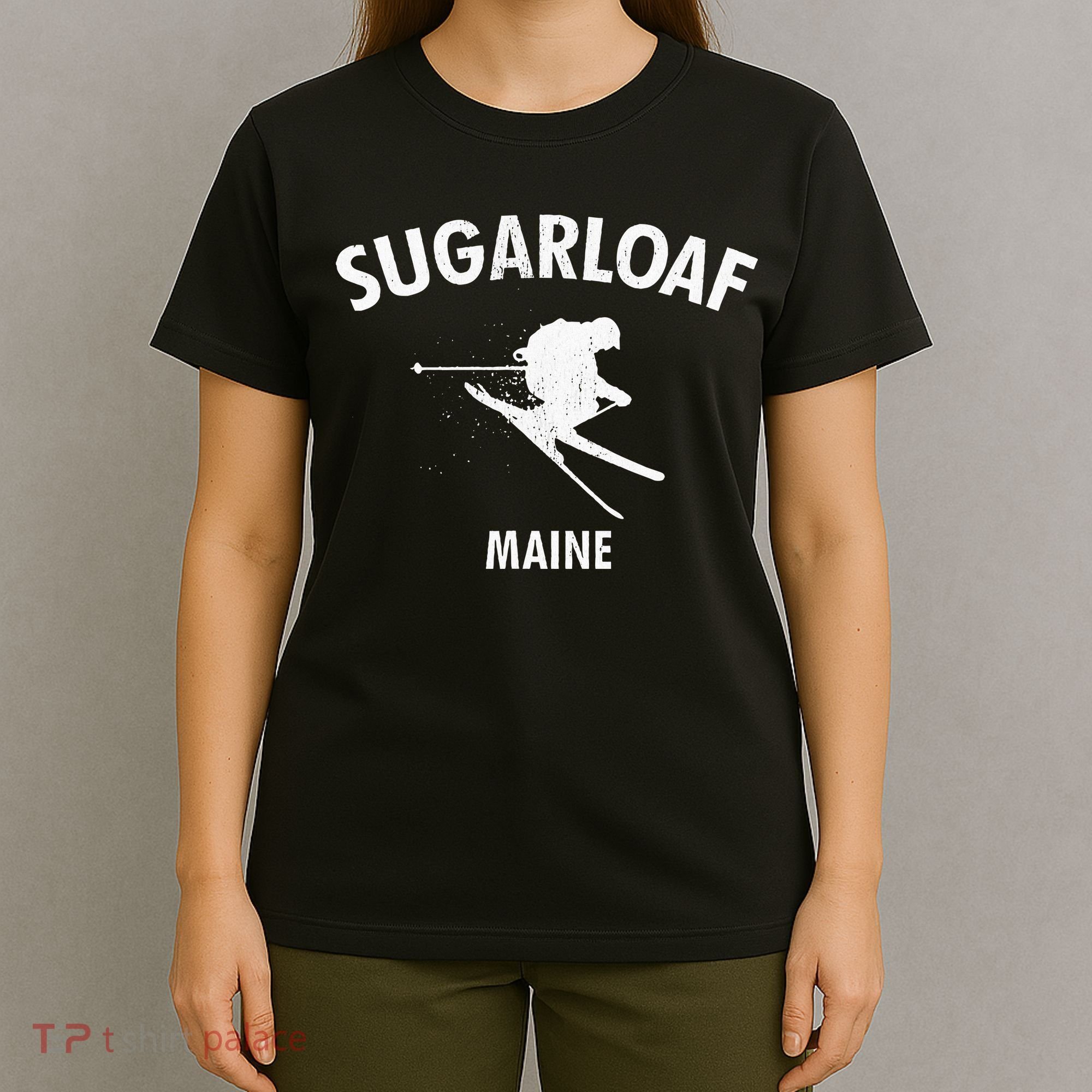 Sugarloaf Skiing Ski Maine Gift T-Shirt