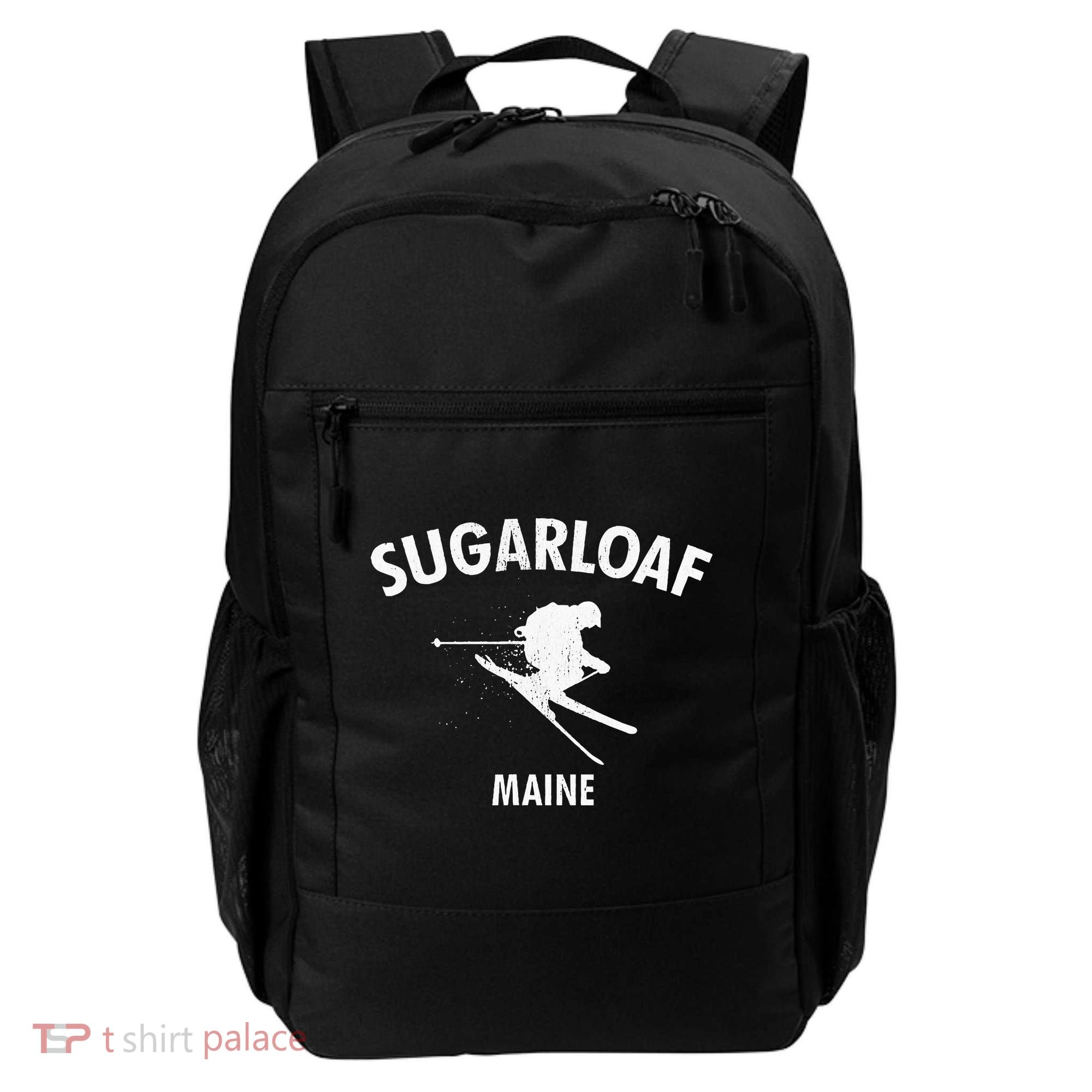 Sugarloaf Skiing Ski Maine Gift Backpack