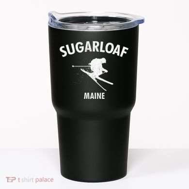 Sugarloaf Skiing Ski Maine Gift Tumbler