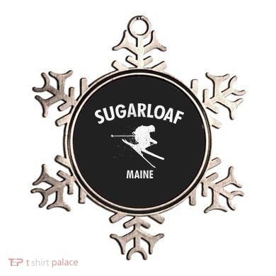 Sugarloaf Skiing Ski Maine Gift Ornament