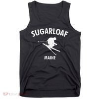 Sugarloaf Skiing Ski Maine Gift Tank Top thumb 0