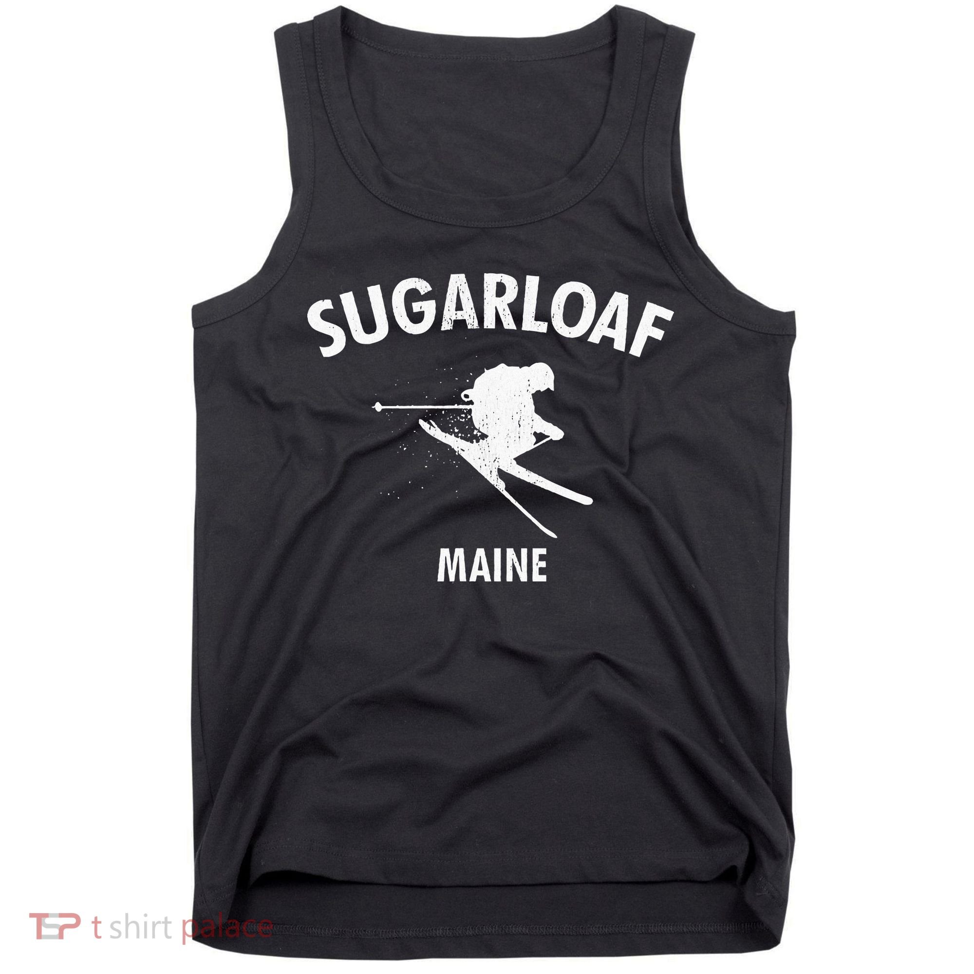 Sugarloaf Skiing Ski Maine Gift Tank Top
