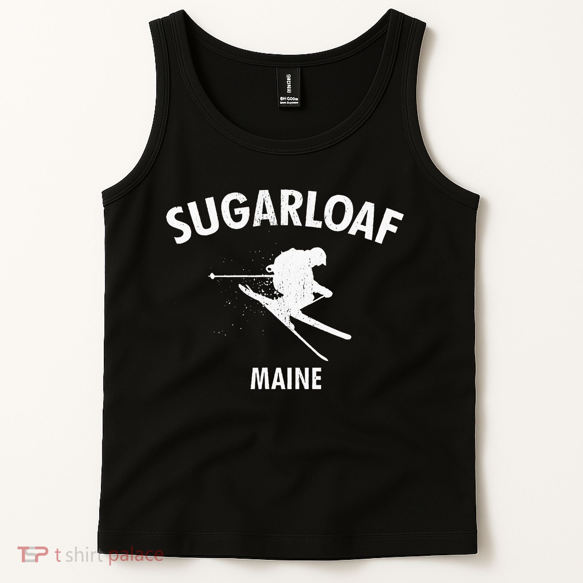 Sugarloaf Skiing Ski Maine Gift Tank Top