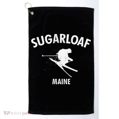 Sugarloaf Skiing Ski Maine Gift Golf Towel