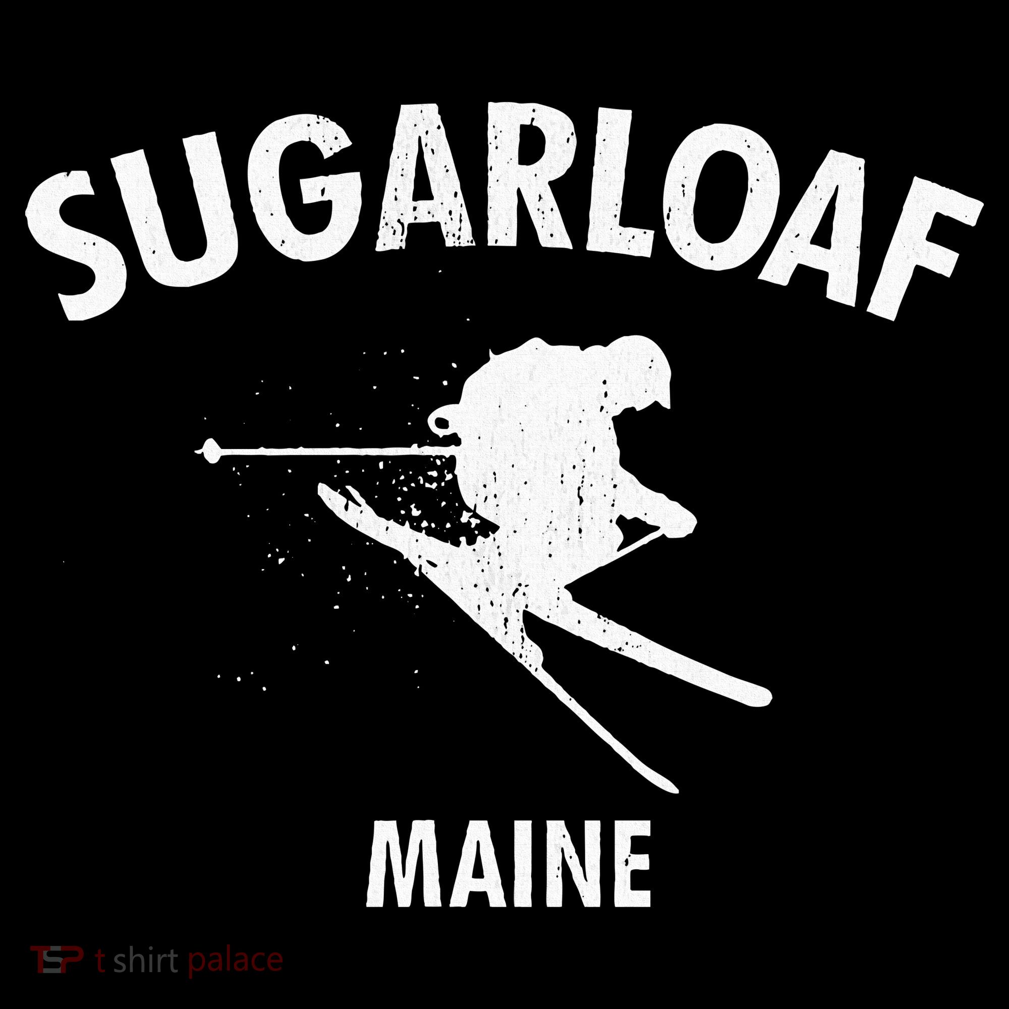 Sugarloaf Skiing Ski Maine Gift Visor