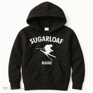 Sugarloaf Skiing Ski Maine Gift Kids Hoodie