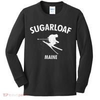 Sugarloaf Skiing Ski Maine Gift Kids Long Sleeve Shirt thumb 0