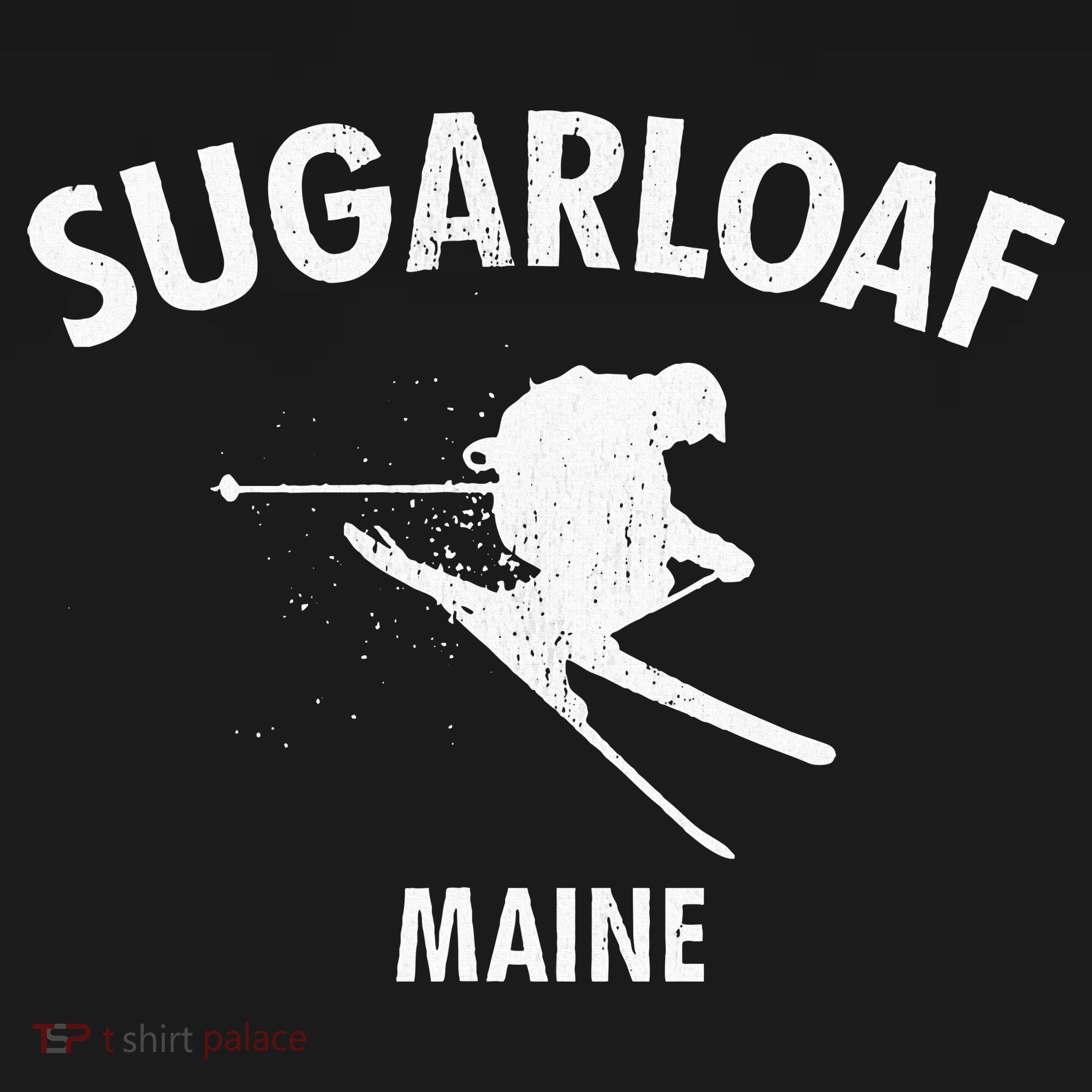Sugarloaf Skiing Ski Maine Gift Tote Bag