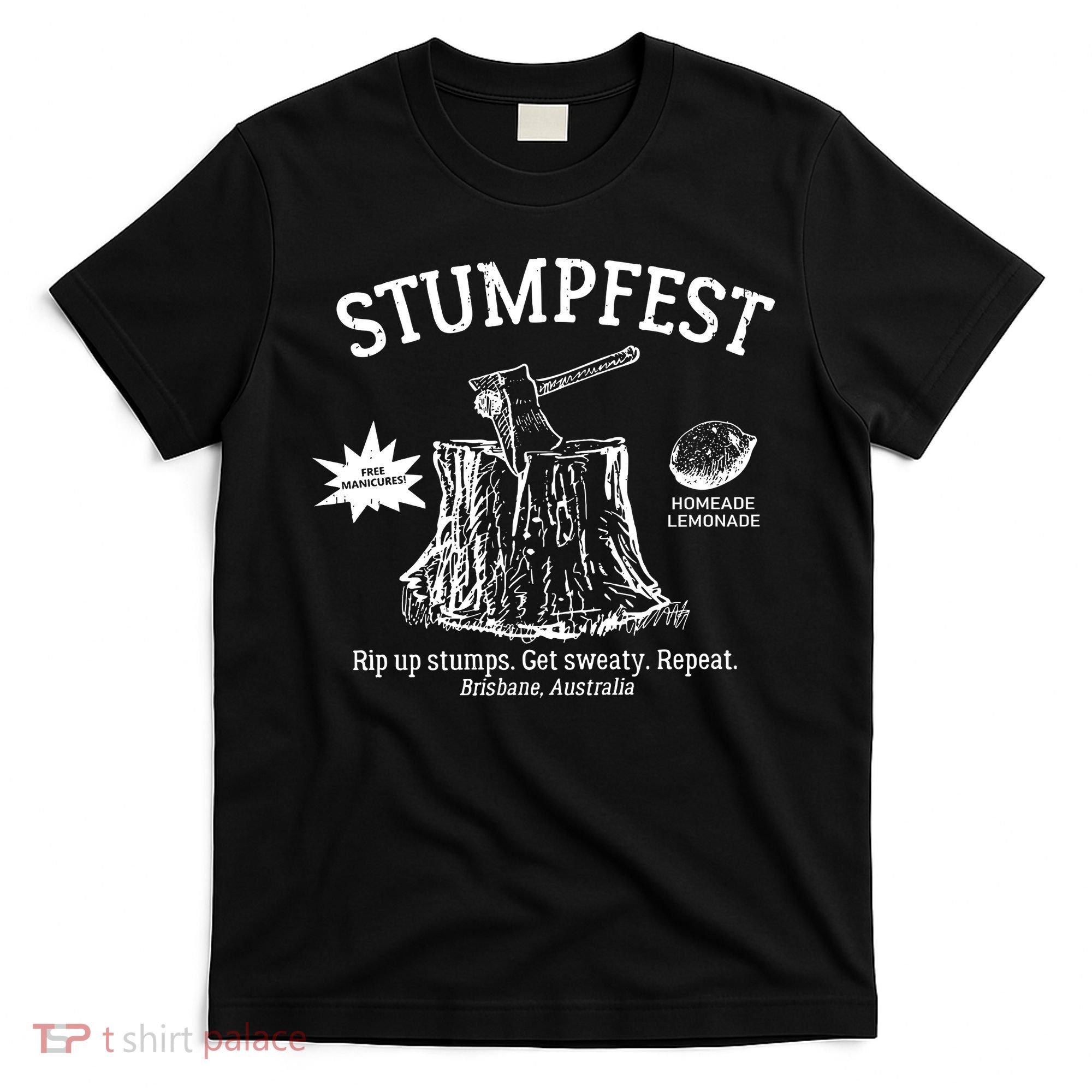 Stumpfest Sketch Stumpfest Brisbane Australia Vintage T-Shirt