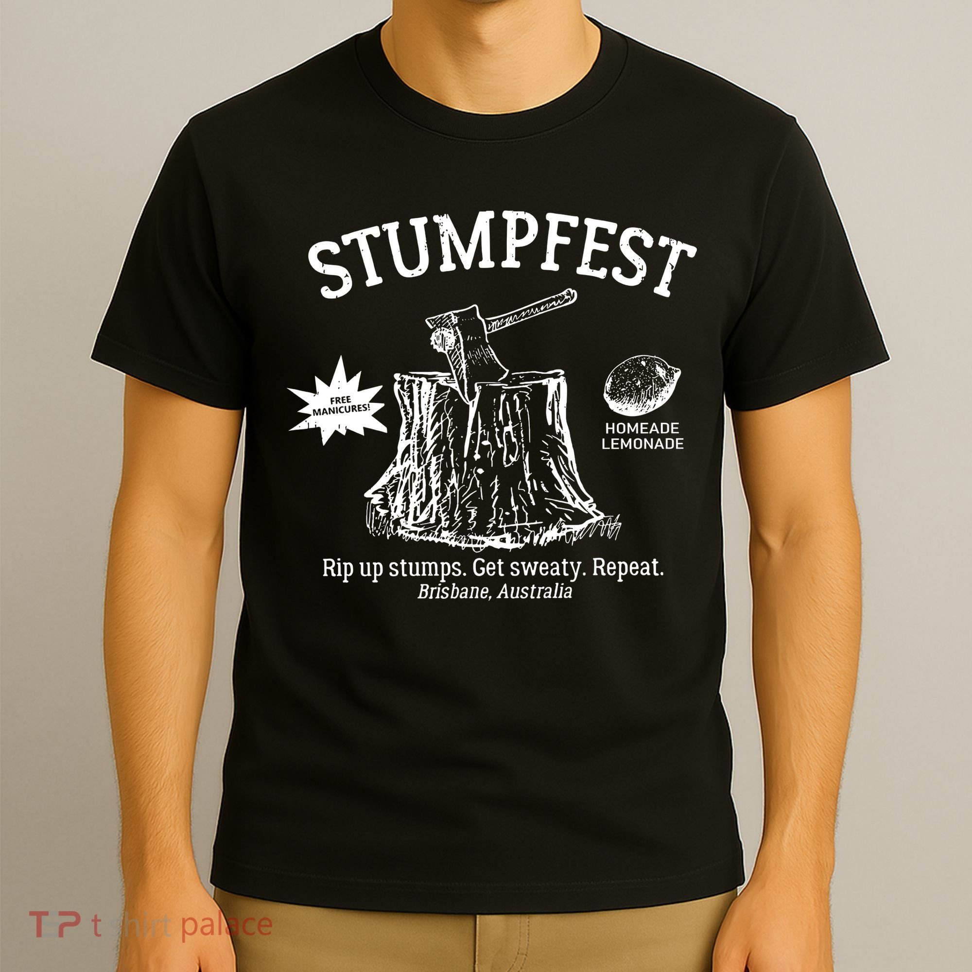 Stumpfest Sketch Stumpfest Brisbane Australia Vintage T-Shirt