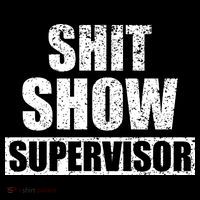 Shit Show Supervisor Funny Meme Bucket Hat thumb 4