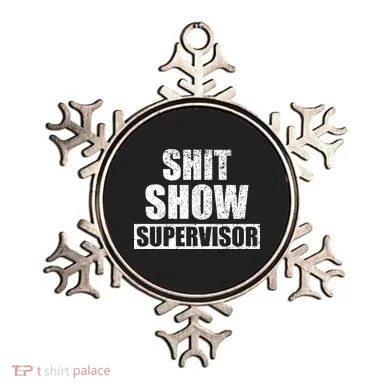 Shit Show Supervisor Funny Meme Ornament