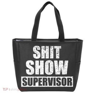 Shit Show Supervisor Funny Meme Tote Bag