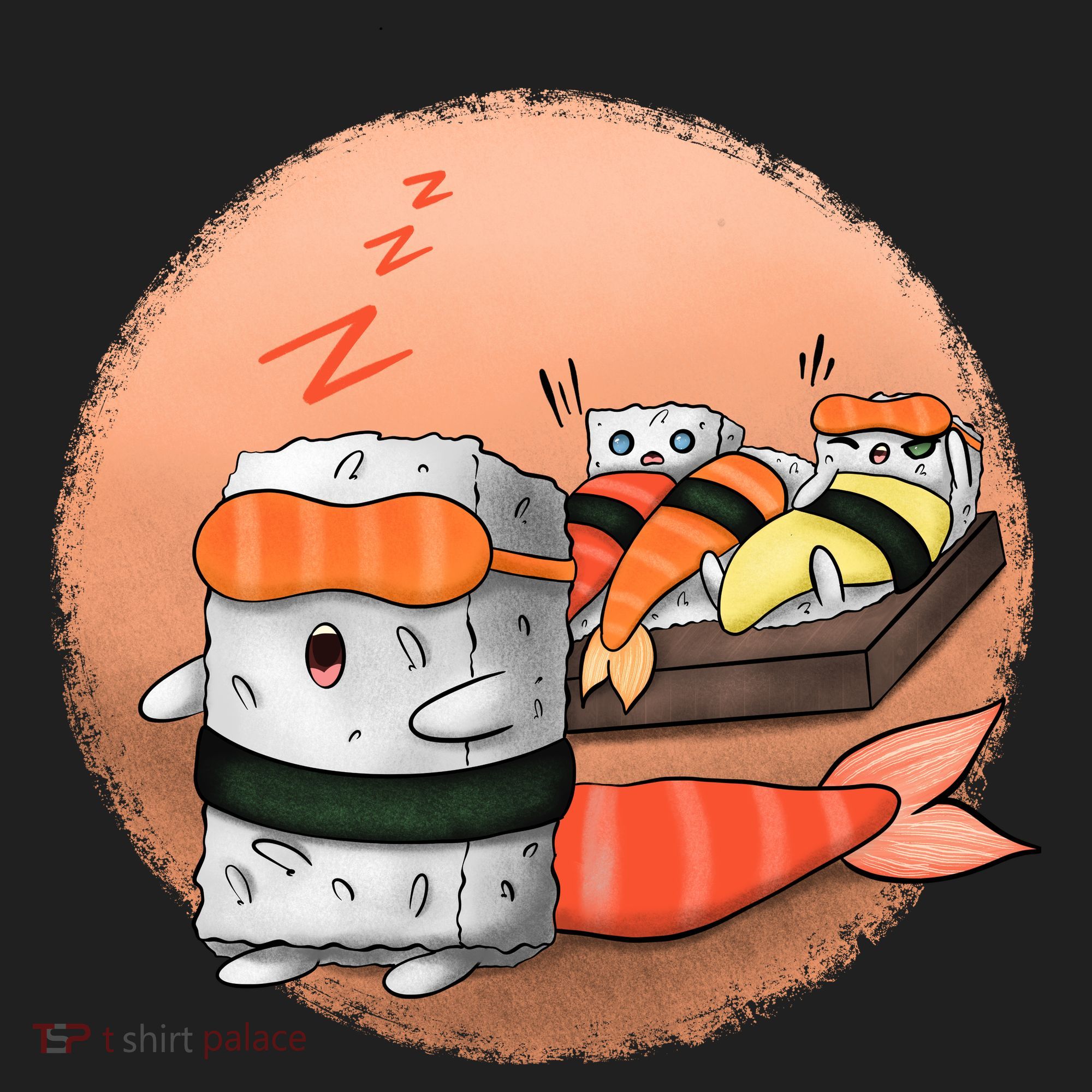 Sushi Sleeping Women's Sweatshirt