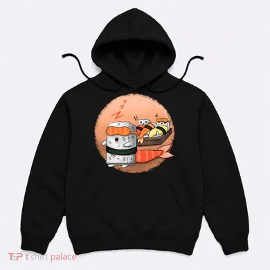 Sushi Sleeping Hoodie