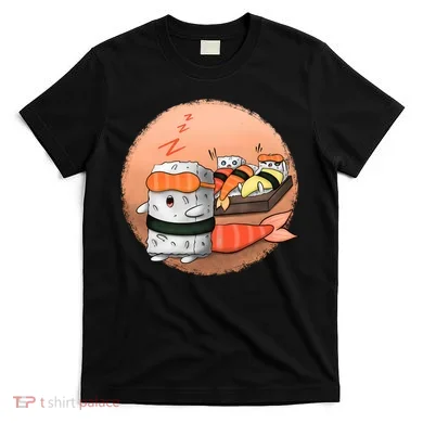 Sushi Sleeping T-Shirt