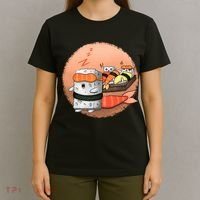 Sushi Sleeping T-Shirt thumb 4