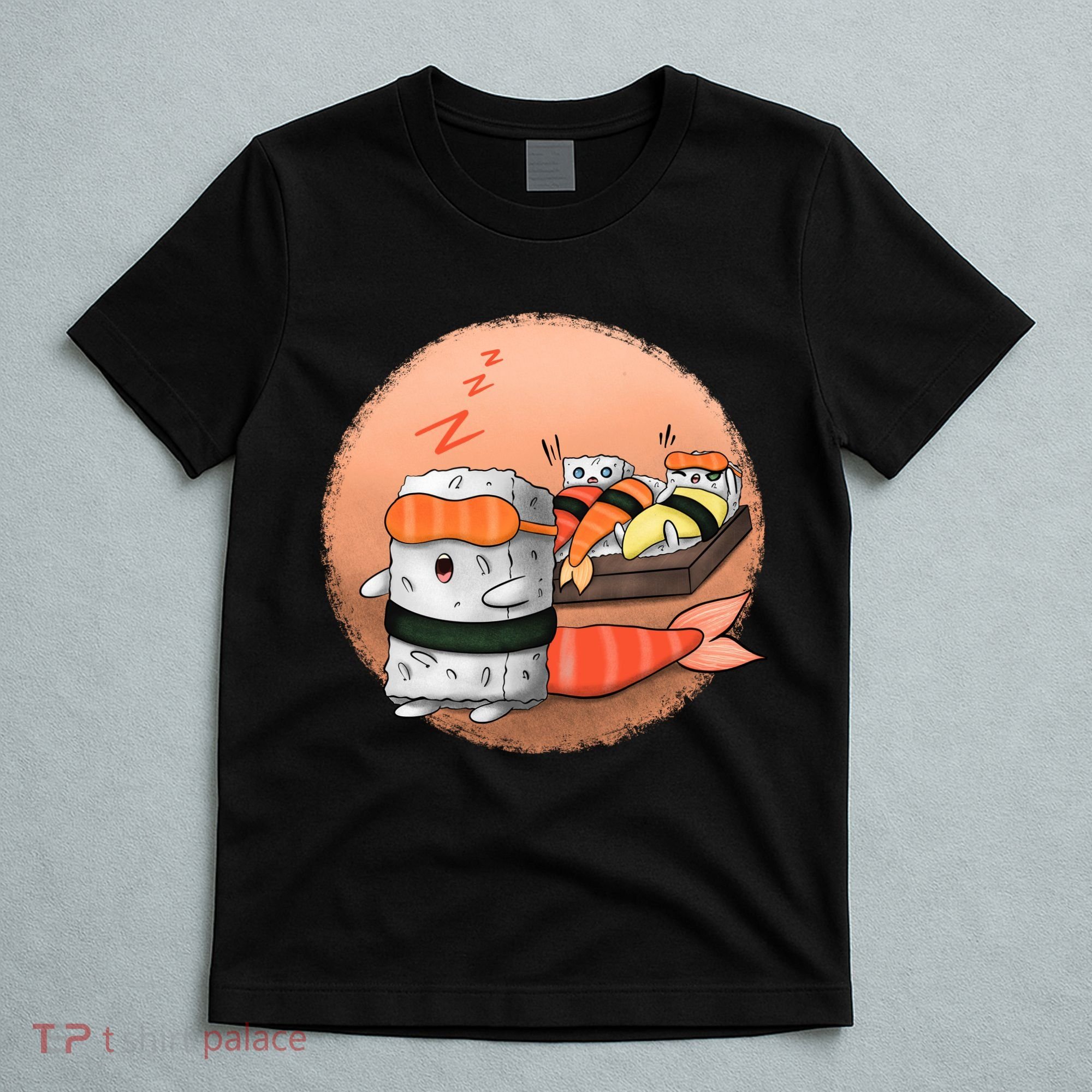 Sushi Sleeping T-Shirt